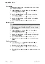 Предварительный просмотр 63 страницы Silvercrest SBDB 5 A1 Operating Instructions And Safety Instructions