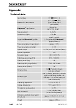 Предварительный просмотр 67 страницы Silvercrest SBDB 5 A1 Operating Instructions And Safety Instructions