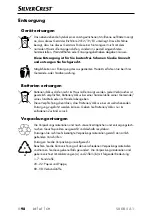 Предварительный просмотр 101 страницы Silvercrest SBDB 5 A1 Operating Instructions And Safety Instructions