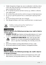 Предварительный просмотр 11 страницы Silvercrest SBKP 1 A1 Operation And Safety Notes