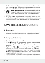 Предварительный просмотр 12 страницы Silvercrest SBKP 1 A1 Operation And Safety Notes