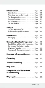 Preview for 26 page of Silvercrest SBL 4 A1 Operation And Safety Notes