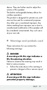 Preview for 28 page of Silvercrest SBL 4 A1 Operation And Safety Notes