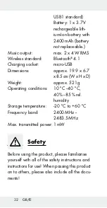 Preview for 31 page of Silvercrest SBL 4 A1 Operation And Safety Notes