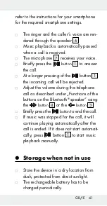 Preview for 40 page of Silvercrest SBL 4 A1 Operation And Safety Notes