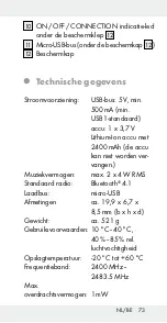 Preview for 72 page of Silvercrest SBL 4 A1 Operation And Safety Notes