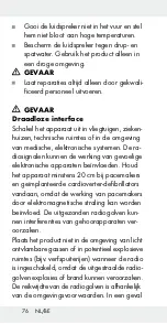 Preview for 75 page of Silvercrest SBL 4 A1 Operation And Safety Notes