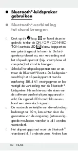 Preview for 79 page of Silvercrest SBL 4 A1 Operation And Safety Notes