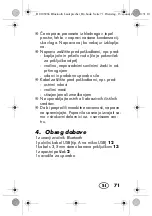 Предварительный просмотр 73 страницы Silvercrest SBL 44 A1 Operating Instructions Manual