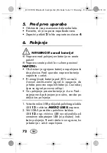 Предварительный просмотр 74 страницы Silvercrest SBL 44 A1 Operating Instructions Manual