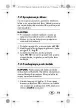 Предварительный просмотр 77 страницы Silvercrest SBL 44 A1 Operating Instructions Manual