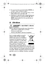 Предварительный просмотр 94 страницы Silvercrest SBL 44 A1 Operating Instructions Manual