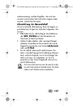 Предварительный просмотр 139 страницы Silvercrest SBL 44 A1 Operating Instructions Manual