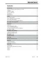 Preview for 4 page of Silvercrest SBLF 5 A1 Operating Instructions And Safety Instructions