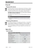 Preview for 17 page of Silvercrest SBLF 5 A1 Operating Instructions And Safety Instructions