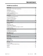 Preview for 20 page of Silvercrest SBLF 5 A1 Operating Instructions And Safety Instructions