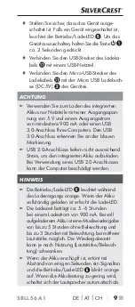 Preview for 12 page of Silvercrest SBLL 56 A1 Operating Instructions Manual