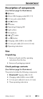 Preview for 32 page of Silvercrest SBLL 56 A1 Operating Instructions Manual