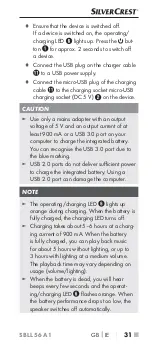 Preview for 34 page of Silvercrest SBLL 56 A1 Operating Instructions Manual