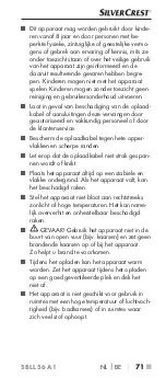 Preview for 74 page of Silvercrest SBLL 56 A1 Operating Instructions Manual