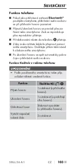 Preview for 106 page of Silvercrest SBLL 56 A1 Operating Instructions Manual