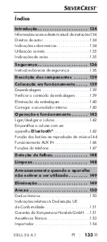 Preview for 136 page of Silvercrest SBLL 56 A1 Operating Instructions Manual