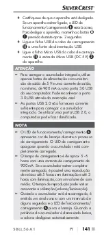 Preview for 144 page of Silvercrest SBLL 56 A1 Operating Instructions Manual