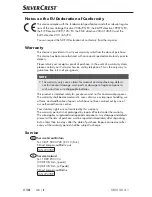 Preview for 17 page of Silvercrest SBLV 20 A1 Operating Instructions And Safety Instructions