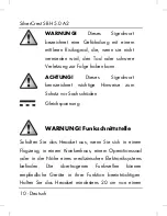 Предварительный просмотр 12 страницы Silvercrest SBN 5.0 A2 Operating Instructions And Safety Instructions