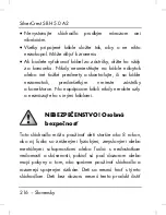 Предварительный просмотр 218 страницы Silvercrest SBN 5.0 A2 Operating Instructions And Safety Instructions