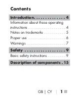 Предварительный просмотр 4 страницы Silvercrest SBPL 15 A1 Operating Instructions Manual