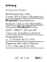 Предварительный просмотр 188 страницы Silvercrest SBPL 15 A1 Operating Instructions Manual