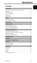 Preview for 4 page of Silvercrest SBT 3.0 A1 Operating Instructions Manual