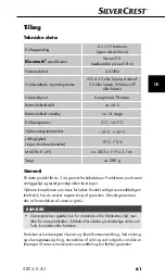 Preview for 64 page of Silvercrest SBT 3.0 A1 Operating Instructions Manual