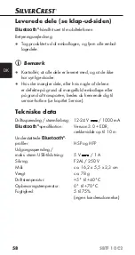 Предварительный просмотр 61 страницы Silvercrest SBTF 10 C2 Operating Instructions Manual