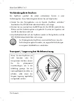 Предварительный просмотр 76 страницы Silvercrest SBTH 4.1 A1 Operating Instructions And Safety Instructions