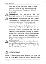 Предварительный просмотр 74 страницы Silvercrest SBTV 3.2 A1 Operating Instructions And Safety Instructions