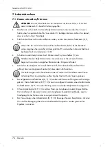 Предварительный просмотр 78 страницы Silvercrest SBTV 3.2 A1 Operating Instructions And Safety Instructions