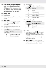 Предварительный просмотр 15 страницы Silvercrest SBV 50 B1 Operation And Safety Notes