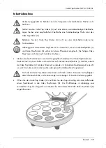 Предварительный просмотр 61 страницы Silvercrest SCPM 1000 A1 User Manual And Service Information