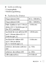 Предварительный просмотр 9 страницы Silvercrest SCR 1 A1 Operation And Safety Notes