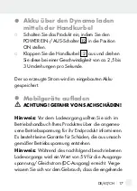 Предварительный просмотр 17 страницы Silvercrest SCR 1 A1 Operation And Safety Notes