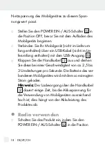 Предварительный просмотр 18 страницы Silvercrest SCR 1 A1 Operation And Safety Notes