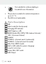 Предварительный просмотр 30 страницы Silvercrest SCR 1 A1 Operation And Safety Notes