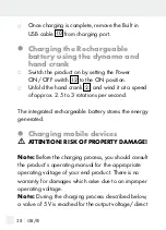 Предварительный просмотр 38 страницы Silvercrest SCR 1 A1 Operation And Safety Notes