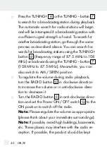 Предварительный просмотр 40 страницы Silvercrest SCR 1 A1 Operation And Safety Notes