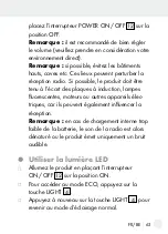 Предварительный просмотр 63 страницы Silvercrest SCR 1 A1 Operation And Safety Notes