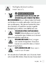 Предварительный просмотр 79 страницы Silvercrest SCR 1 A1 Operation And Safety Notes