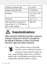 Предварительный просмотр 96 страницы Silvercrest SCR 1 A1 Operation And Safety Notes