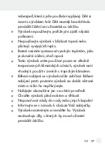 Предварительный просмотр 97 страницы Silvercrest SCR 1 A1 Operation And Safety Notes